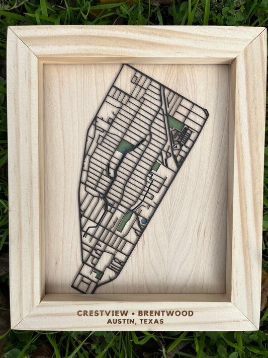 Crestview-Brentwood Neighborhood Map (Small)